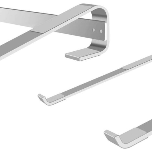 Laptop-Ständer Strado Simple S1 18" Aluminium Schwarz