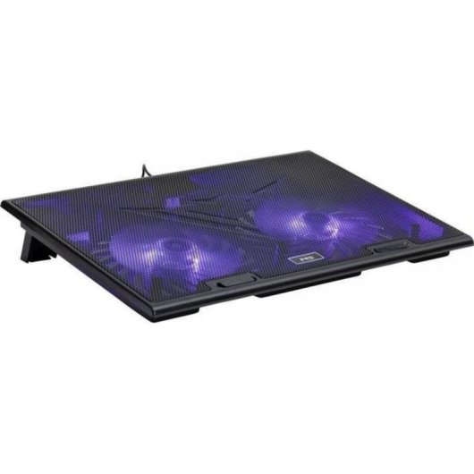Base de refrigeración MS D105 con 2 ventiladores y USB hub