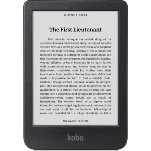 Libro Electrónico Kobo Clara Colour WiFi 6" 16 GB Negro
