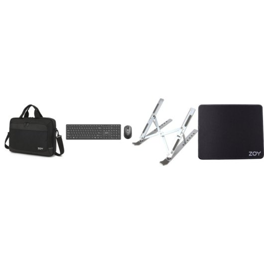Laptoptasche ZOY ProBag 16" Schwarz-grau