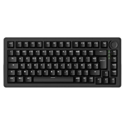 Teclado The G-Lab Keyz Elite 300 HE Magnético compacto com switches Hall Effect e RGB AZERTY