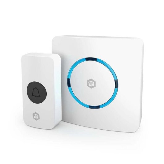 Sonnette Nedis WIFIDB11CWT Wi-Fi sans fil extérieur 60 mélodies SmartLife