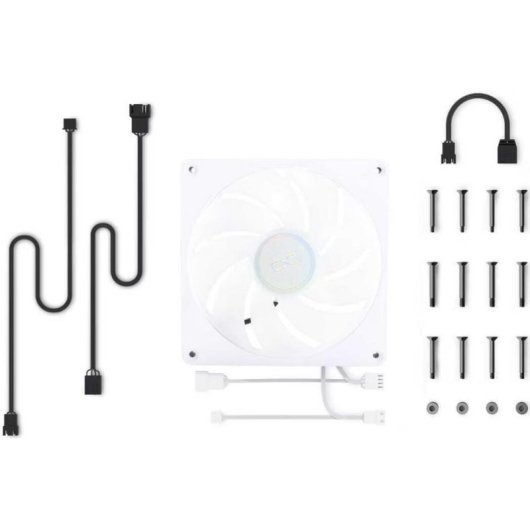 Refrigeração Ar Alphacool 140 mm PWM ARGB 2000 RPM 32,8 dB 4-Pin