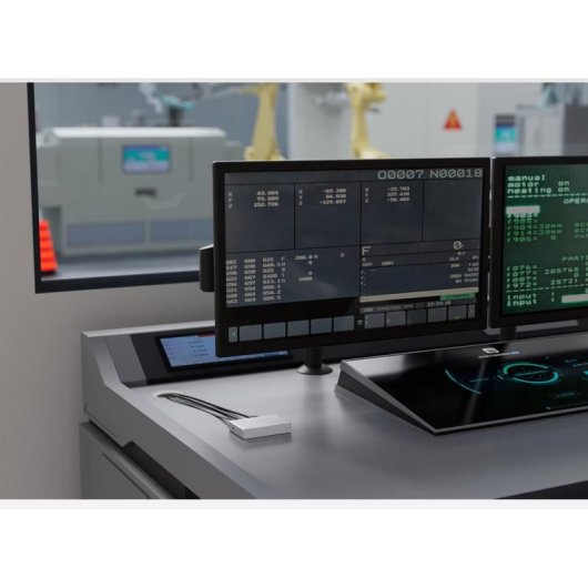 KVM Switch Allnet RM1PE Comet PoE 4K USB-A USB-C 32GB