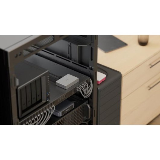KVM Switch Allnet RM1PE Comet PoE 4K USB-A USB-C 32GB