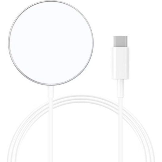 Cargador Inalámbrico MagSafe Mayaxess 15W Blanco
