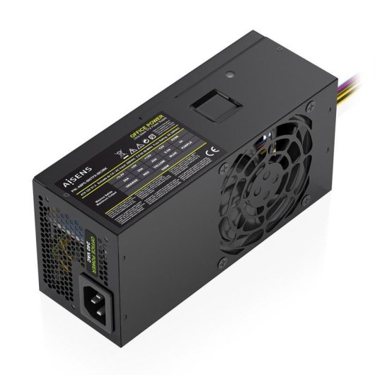 Fuente de Alimentación AISENS ASPC-500TFX-SEOBK 500W CE RoHS silenciosa