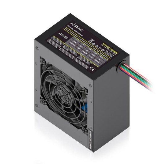 Fuente de Alimentación AISENS ASPC-500SFX-PSEBK 500W Certificazione CE RoHS silenziosa