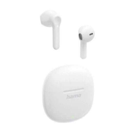 Auriculares Hama Action One sans fil Bluetooth TWS pour appels et musique blancs