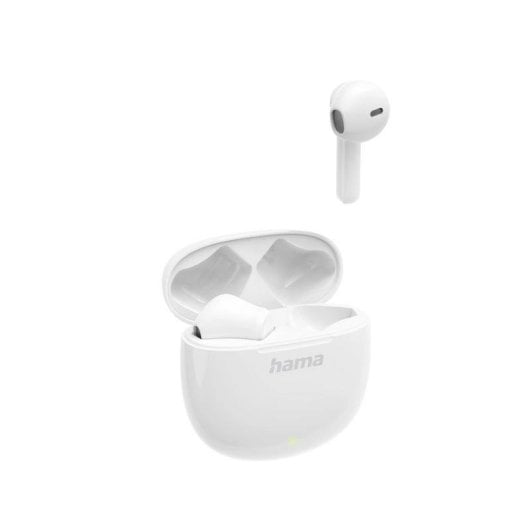 Auriculares Hama Action One sans fil Bluetooth TWS pour appels et musique blancs