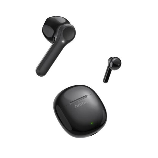 Auriculares Hama Action One inalámbricos Bluetooth TWS para llamadas y música negros
