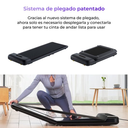 Kingsmith Walkingpad C2  Cinta De Andar, Panel Led, 6km/h, Plegable, Conectada, Negra