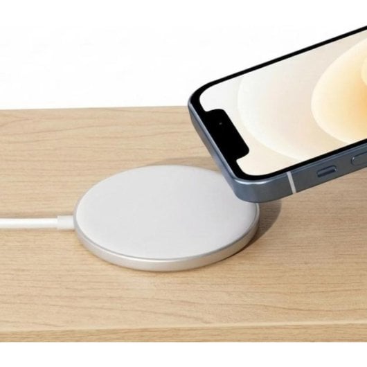 Kabelloses Ladegerät Mayaxess MS-VIRT-12A MagSafe 15W Weiß