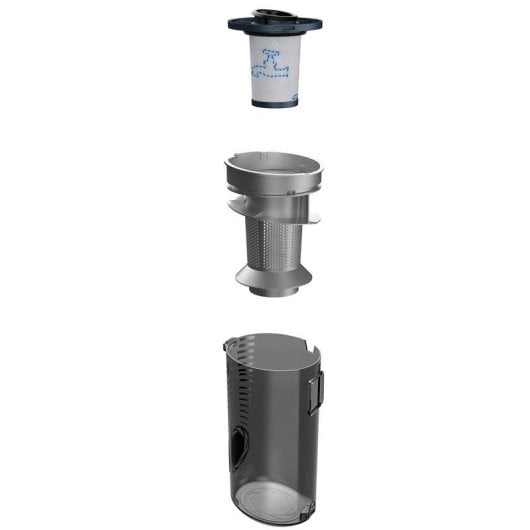 Beutelloser Akku Staubsauger Rowenta X-Force RH9680 185W 35 Min Turbo Blau Grau