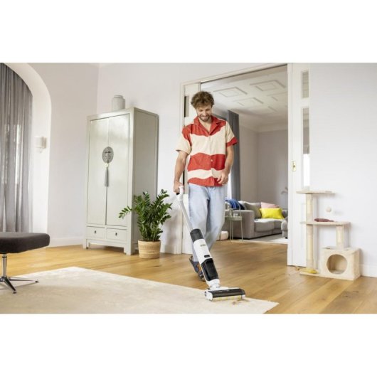Aspirapolvere senza Sacco Kärcher FCV 2 Natural N 160W 25 min Bianco