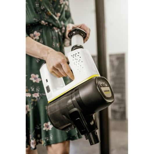 Akku Staubsauger Kärcher VC 6 Cordless OurFamily Pet 250W 50 Minuten Tierhaare Schwarz Gelb