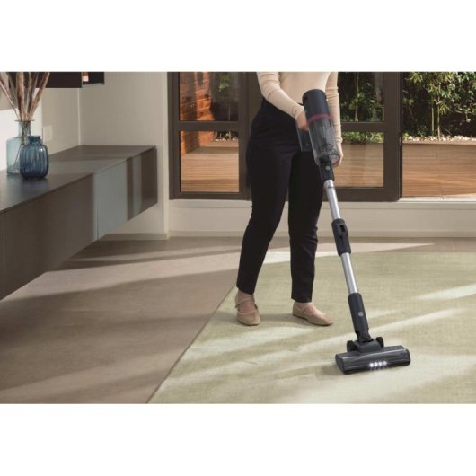 Aspirateur sans Sac Hoover HFG10HX 011 200W 45 min Brosse LED Noir