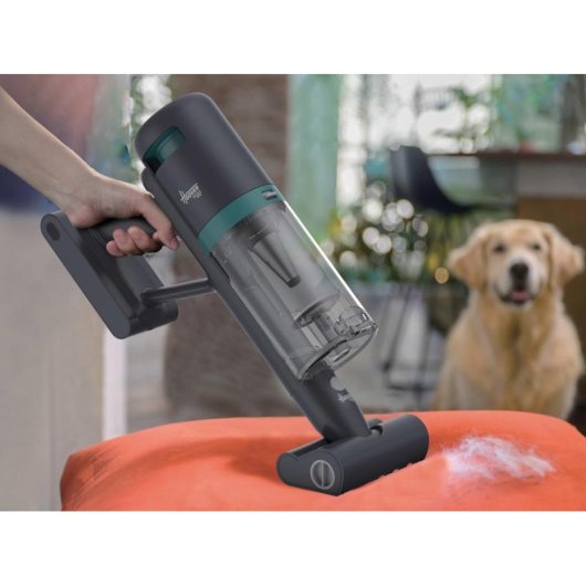 Aspirateur sans Sac Hoover HFG10P 011 200W 45 min HEPA Bleu Gris