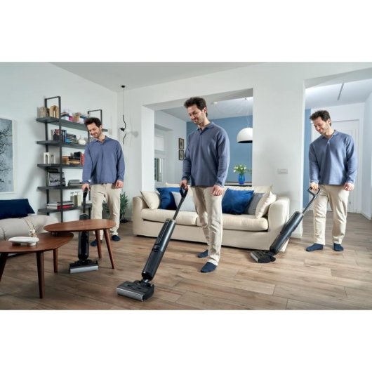 Aspirador sem Saco Hoover HW3P10 011 220W 40 min HEPA Preto 0,55 L