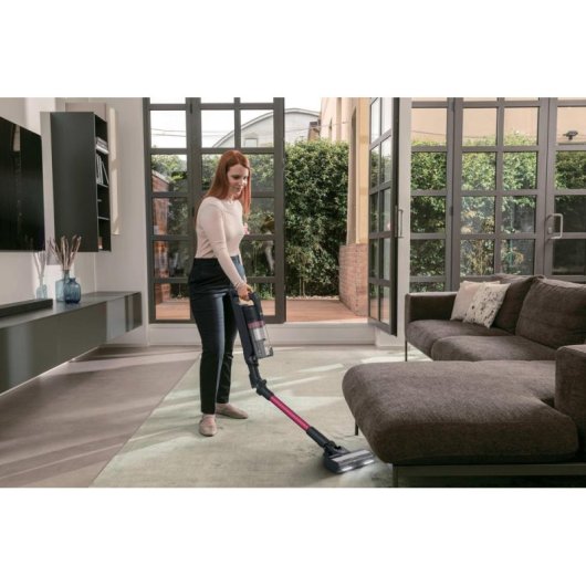 Akku Staubsauger Hoover HF1M10HX 011 200W 50 Minuten 0,7L Magenta Schwarz