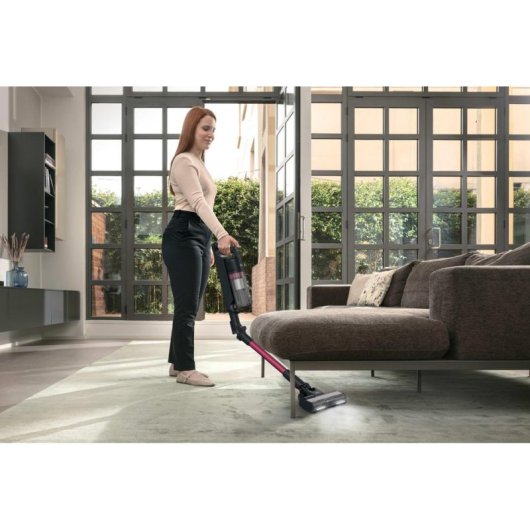 Akku Staubsauger Hoover HF1M10HX 011 200W 50 Minuten 0,7L Magenta Schwarz
