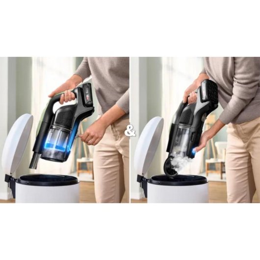 Aspirateur sans Fil Bosch BBS921TBA 18V 60 min Brosse Motorisée Vert 0,4L