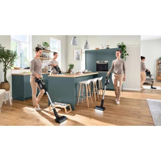 Aspirateur sans Fil Bosch BBS921TBA 18V 60 min Brosse Motorisée Vert 0,4L