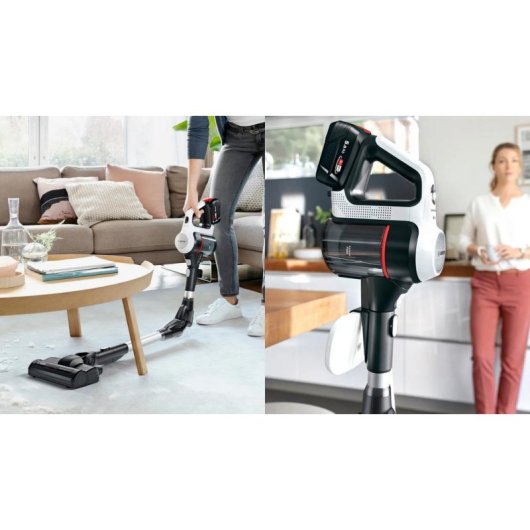 Aspirador sem Saco Bosch BSS715CARP 18V 35 min 0,3 L Preto Prata Branco