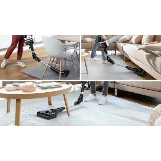 Aspirador sem Saco Bosch BSS715CARP 18V 35 min 0,3 L Preto Prata Branco