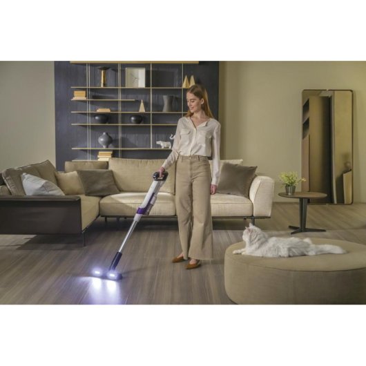 Aspiradora sin Bolsa Hoover HF202P 011 165W 80 min Turbo EPA Púrpura