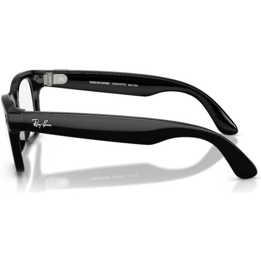 Meta Ray-Ban Meta Wayfarer Gen 2 Óculos Inteligentes Câmara Integrada Altifalantes IA Tradutor Preto Brilhante