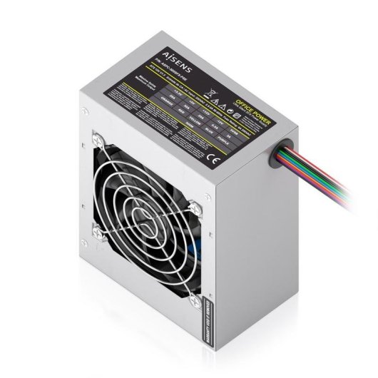 Fuente de Alimentación AISENS ASPC-500SFX-PSE 500W CE RoHS con pulsante accensione