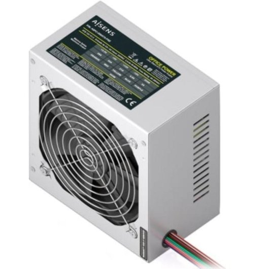 Fuente de Alimentación AISENS ASPC-500ATX-PSE 500W Certificazione CE RoHS pulsante