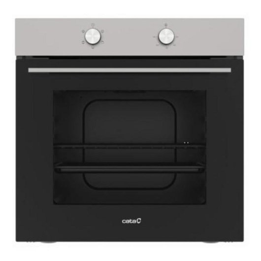 Horno Integrable Cata 76L 60cm Hidrolítico A Grill Acero inoxidable y Cristal negro