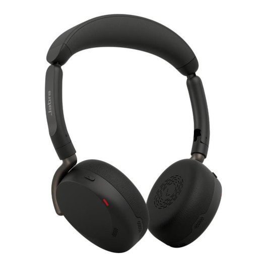 Jabra Evolve3 65 Flex kabellose Bluetooth Kopfhörer Schwarz mit Geräuschunterdrückung und faltbarem Design
