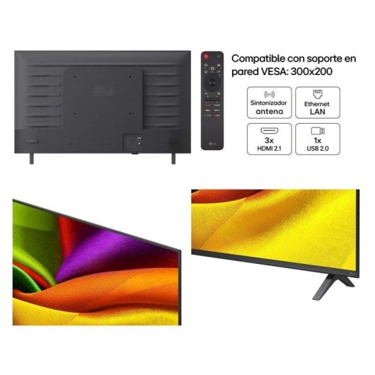 TV LG NanoCell 43NU900B6LA 43" 4K UltraHD 60Hz Smart TV WebOS HDR10 Pro Antirreflejos