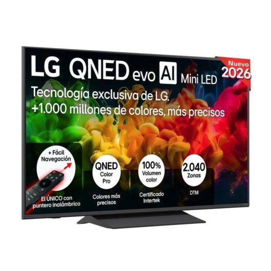 TV LG QNED MiniLED 55QNED81B6A 55" 4K UltraHD 60Hz Smart TV WebOS HDR10