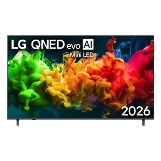 TV LG QNED EVO AI 75QNED81B6A 75" 4K UltraHD 60Hz Smart TV WebOS HDR10