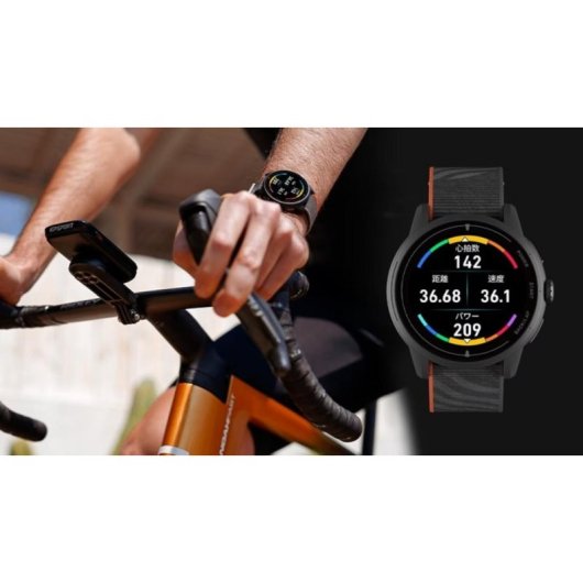 iGPSport VeRun Black Bluetooth GPS OLED 1,4" Nero Cinturino Nero Sport
