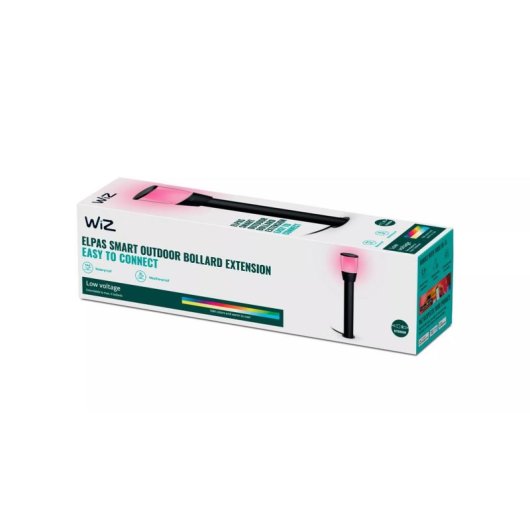 Kit de inicio bolardos LED inteligentes WiZ Wi-Fi a todo color exterior