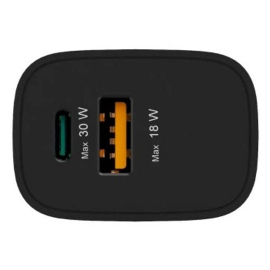 Chargeur Hama 00201960 USB-C 30W Power Delivery Quick Charge 2.0 Noir
