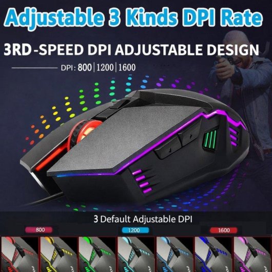Clavier OVO mécanique gaming 104 touches switches rouges RGB rétroéclairage