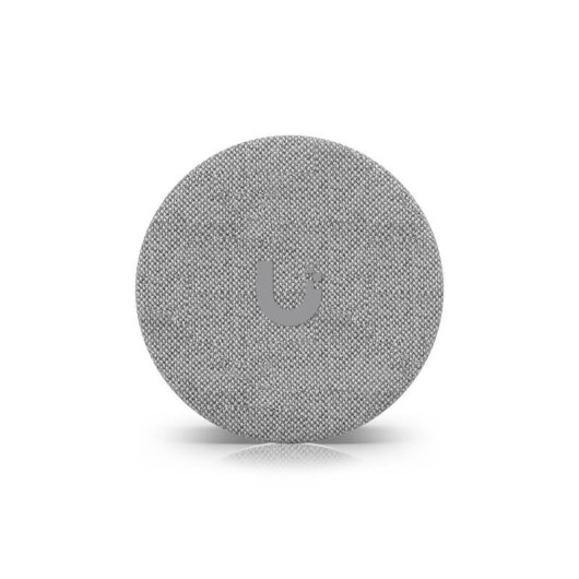 Módulo áudio Ubiquiti UVC-AI-Theta interior cinzento com cabo USB-C