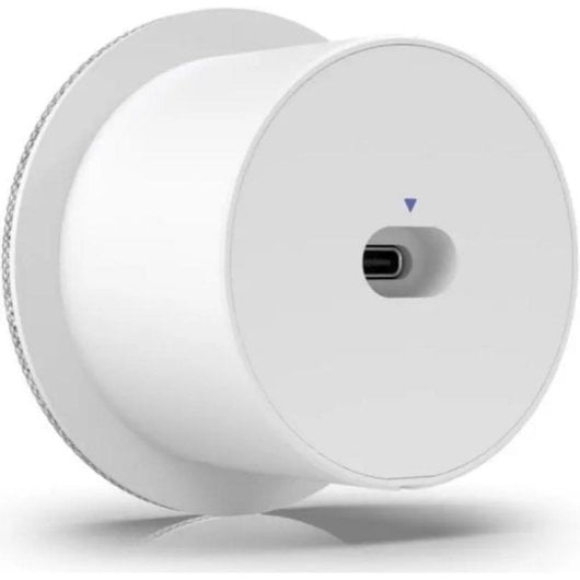 Módulo áudio Ubiquiti UVC-AI-Theta interior cinzento com cabo USB-C