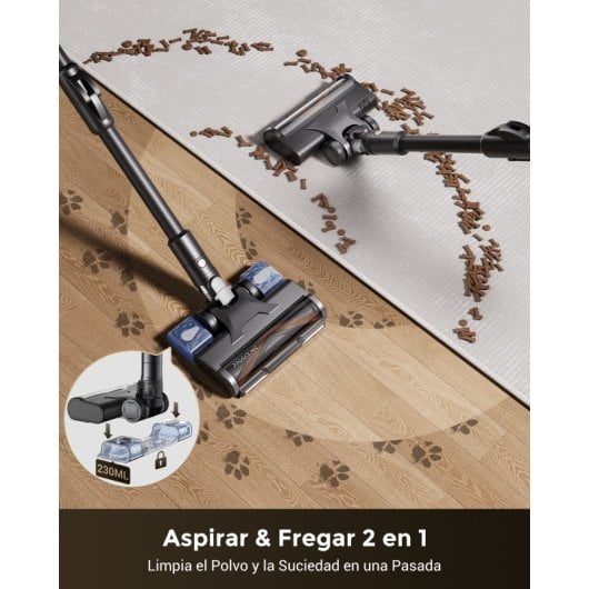 Aspirador sem Fio Proscenic PU20 680W 87KPa 70 min Anti-emaranhamento
