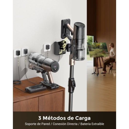 Aspirador sem Fio Proscenic PU20 680W 87KPa 70 min Anti-emaranhamento