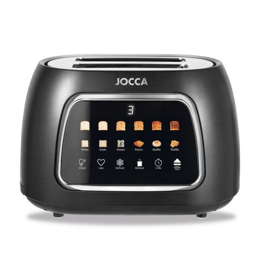Tostapane Jocca 2 Fette 800W Display LCD