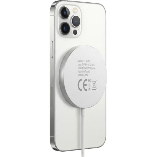 Kabelloses Ladegerät MagSafe Mayaxess 15W Weiß