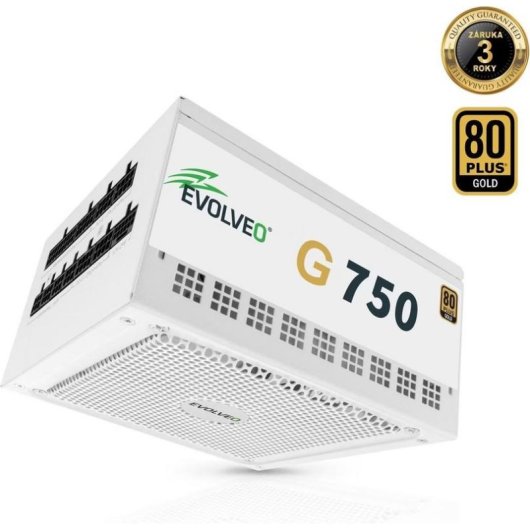 Fuente de alimentación Montech G750-WH 750W 80+ Gold modular silenciosa