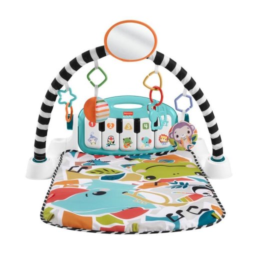 Gimnasio para bebé Fisher Price HWY54 con juguetes interactivos y música